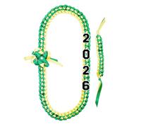 Écharpe de ruban de remise de diplôme - Accessoire de mode pour l'obtention d'un diplôme - Longueur de ruban 2026 - Pour fils, neveux, nièces, camarades de mis et parents