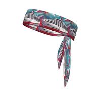 Écharpe de sport double face Motif bateau de croisière WHJSSF Doux et respirant Convient pour le yoga, la course à pied et le fitness