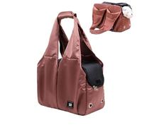 écharpe de transport pour animaux de compagnie - Pet Sling Carrier | Sac à bandoulière de transport extérieur pour chien de compagnie-porte-monnaie en tissu pour chiot et chaton de petite et moyenne t