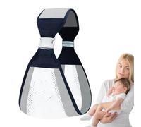Écharpe de transport pour bébés, écharpe d'enveloppement pour bébés | Porte-hanche à moitié enveloppé - Support pour, sangle d'épaule réglable pour maman papa, soutien aux bébés de moins de 45lb