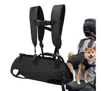 Écharpe de Transport pour Chien - 34 x 19 x 5 cm, réglable et Respirant, Sac à bandoulière Souple pour Chiens et Chats de Petite et Moyenne Taille, Sac à Dos de Soutien Mains Libres | Voyage en Moto,