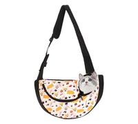 Écharpe de Transport pour Chien | Sac à Épaule Main Libre en Maille Respirante pour Transport d Animaux de Compagnie | Écharpe pour Chaton - pour Extérieur Shopping Promenades Quotidiennes Courts