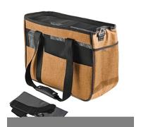 Écharpe de transport pour chien - Sac de voyage pour animal domestique - Pochette de sécurité respirante - Bandoulière confortable - Design sans mains - Pour camping, vacances, voyage en voiture - 44