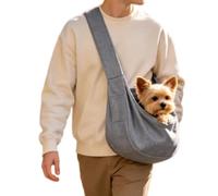 Écharpe De Transport pour Chien - Sac Lavable en Machine, Porte-épaule Main | Sac À Main De Transport Pour Chien, Conception Légère Et Respirante, Pochette Réglable Pour Animaux De Compagnie Pour Les Pro