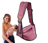 Écharpe de transport pour tout-petits, sac à bandoulière pour tout-petits - Porte-enveloppes pour tout-petits - Écharpe pour tout-petits avec bandoulière rembourrée réglable, porte-siège compact et so