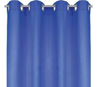 Echarpe déco Ellen oeillets approx. 140x245 cm bleu - bleu royal