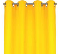 Echarpe déco Ellen oeillets env. 140x245 cm jaune - jaune soleil