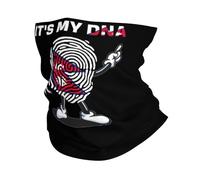 Écharpe Demi-Visage C'est Mon Adn Népal Séchage Rapide Chapeaux Demi-Visage Anti-UV Headwrap pour Homme Moto Sports