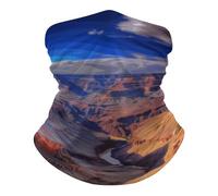 Écharpe Demi-Visage La beauté du Grand Canyon Unisexe Écharpe Tube Respirant Bandana pour Course à Pied Vélo 26X30cm