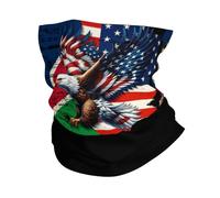 Écharpe Demi-Visage Namibie Drapeau Namibien-Américain Eagle De L'Amitié des États-Unis Élastique Décoration Faciale Étanche À La Poussière Headwrap pour Cyclisme Jogging Femme