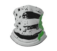 Écharpe Demi-Visage Ruban Drapeau Américain De Sensibilisation À La Greffe De Moelle Osseuse Étanche À La Poussière Décoration Faciale Anti-Solaire Bandeaux pour Adulte Cyclisme