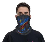 Écharpe Democratic Republic of Congo Flag Eagle White Couvre-Chef Respirant Cache Cou Multifonction Balaclava pour Jogging Homme Femme Randonnée 25X50CM
