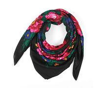 Echarpe Desigual Femme, ÉCharpe Femme Moderne Impression BohèMe avec Franges Style Ethnique Chaud ChâLe ÉLéGant Accessoire Polyvalent pour Tenue DéContractéE Ou CéRéMonie