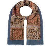 Écharpe d'Été Lorava Wool by Stetson bleu-vert One Size
