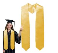 Écharpe d'étole de remise de diplôme, étole d'honneur de remise de diplôme, accessoire de cérémonie unisexe en satin, écharpe scolaire, créative pour la remise de diplôme des filles et des filles