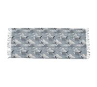 Écharpe D'Hiver Bruant Du Nil Gris Nuageux Châles