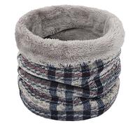 Écharpe d'hiver Cache-cou Guêtres Hommes Femmes Temps froid Tricot Polaire chaude Tube de ski Foulards circulaires Cadeau, 14, taille unique