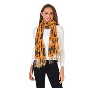 Écharpe D'Hiver Chat Sorcière Loup D'Halloween Châles | Écharpe Longue Doux Étole Pour Femmes Hommes Hiver Écharpes