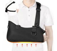 Écharpe d'immobilisation d'épaule avec sangle de taille, respirante et confortable, support médical pour chirurgie d'épaule, poignet déchiré, coude et poignet, blessure droite et gauche, homme et