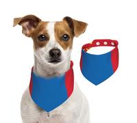Écharpe drapeau de la Mongolie pour animal domestique, bandanas pour chien, printemps été, écharpe en coton doux, accessoires réglables pour petit, moyen, grand, fille, garçon, chiot