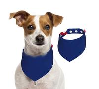 Écharpe drapeau de la Nouvelle-Zélande pour animal domestique, bandanas pour chien, printemps été, écharpe en coton doux, accessoires réglables pour petit, moyen, grand, fille, garçon, chiot, taille L