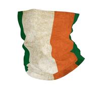 Écharpe Drapeau Irlandais Vintage Cache Cou Respirant Couvre-Chef Durable Décoration Faciale pour Cyclisme Course À Pied Homme Femme 25X50CM