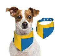 Écharpe drapeau suédois pour animal domestique, bandanas printemps été en coton doux pour chiot, accessoires réglables pour petit, moyen, grand, fille, garçon, chiot moyen