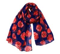 Écharpe Écharpes Femmes Longue Imprimé Floral Hijab Wrap Châle Cadeau pour Femme Anniversaire Hiver Noël Nouvel an