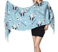 Écharpe en cachemire motif lapin Hocus Pocus pour femme, châle élégant, chaud et doux, grande taille
