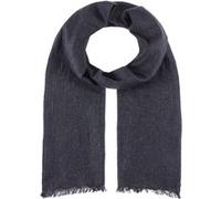 Écharpe en Coton Uni by Stetson bleu foncé--moucheté One Size