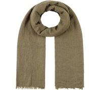 Écharpe en Coton Uni by Stetson olive-moucheté One Size