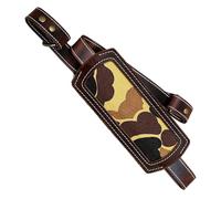 Écharpe en cuir pour dinde , design distinctif, 83,82 cm, bandoulière rembourrée, pratique à transporter, pour l'extérieur, le camping, les voyages en terrain accidenté
