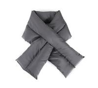 Écharpe en Duvet Femme Homme Écharpe à Croisée Foulard Classique Couleur Unie Écharpe Imperméables Cache Cou Ultra Léger Tour de Cou Anti Froid Coupe-vent Court Châle Sport Ski Camping