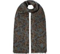 Écharpe en Laine Belsay Paisley by Stetson marron-gris One Size