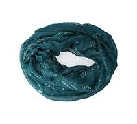 Écharpe en rond Note Ligne - Beau cadeau pour musicien - Vert - Taille unique