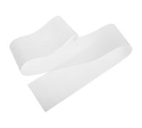 Écharpe en Satin Blanc à Décorer pour Fête, Mariage, Bal | Surface Lisse, Confortable à Porter, Style Minimaliste, Usage Polyvalent pour Enterrement de Vie de Jeune Fille et Remise