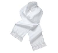 Echarpe en satin - WIDMANN - Gangster - Blanc - Adulte - Mixte
