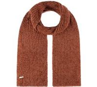 Écharpe en Tricot Chenille by Seeberger marron One Size