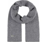 Écharpe en Tricot Merla Merino by Seeberger gris One Size