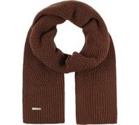Écharpe en Tricot Merla Merino by Seeberger marron One Size