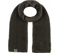 Écharpe en Tricot Ribbed Merino by Lierys olive One Size