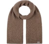 Écharpe en Tricot Uni Merino by Lierys beige foncé One Size