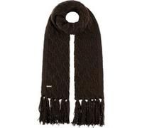 Écharpe en Tricot Vesina by Seeberger marron foncé One Size