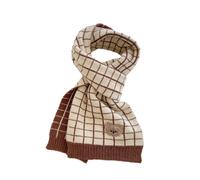 Écharpe enfant douce et chaude en maille, cache-cou, écharpe classique d'hiver pour garçons et filles, protège du vent et du cou.