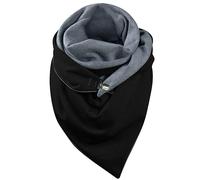 Echarpe Femme Cachemire, ÉCharpe Universelle Chaude Et éLéGante à Double Couche avec Boucle pour Un Confort ExtrêMe en Saison Automnale Et Hivernale