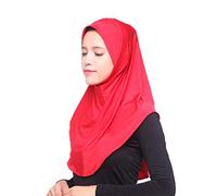 Echarpe Femme Hiver Chaud, Col Hijab IntéRieur pour Femmes Bonnet sous Voile IntéGral en éCharpe LéGèRe Confortable