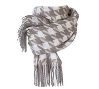 Echarpe Femme Hiver Chaud - Écharpe Femme Nouveau Châle Rétro Coréen pour Saisons Automne Hiver 2024 Écharpe Imitation Sucre Flux Confortable et Chaud