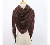 Echarpe Femme Hiver Noire Écharpe Douce Acrylique Foulard Leopard Bleu Chauffante Cheche Foulards Coffret Mode Ecossaise