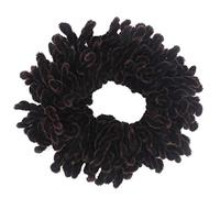 Écharpe Future Mariée Bow Volumizing Headwear Hijab Large Scrunchie Simple Hair Rubber Flexible Headband Page Livre (Brown, One Size)