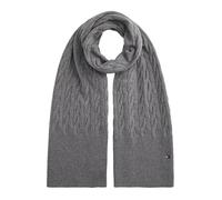 Echarpes et Foulards Tommy Hilfiger Th Flag Cable Knit S AM0AM13596 pour Homme T.U Gris
